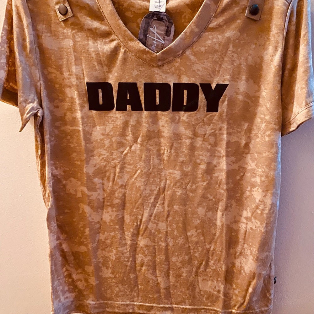 Andrew Christian Tan 'Daddy' Short Sleeve Tee